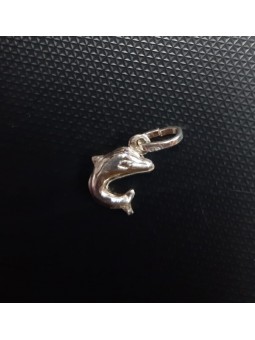 Colgante delfin de plata